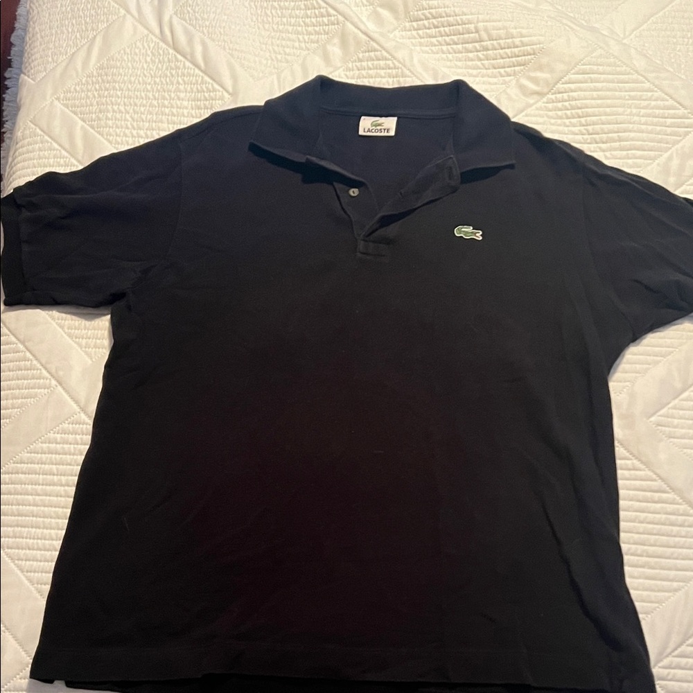 Lacoste Men's Polo Shirt in Black